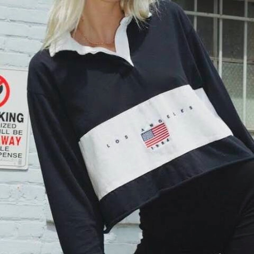 Brandy Melville Leanna Los Angeles 1984 top